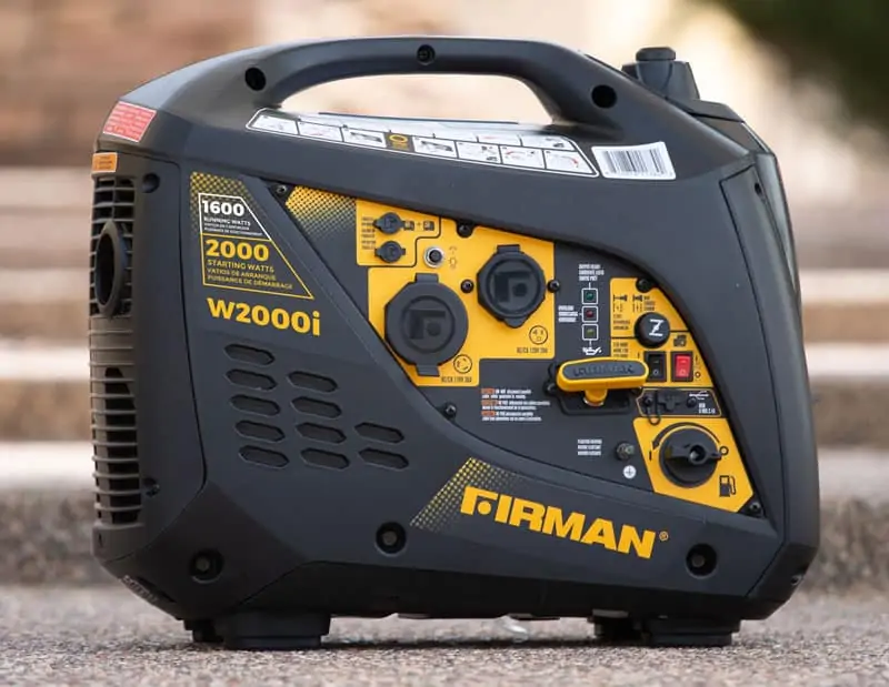 Firman W01784 QUIET Portable Generator 2100/1700-Watt
