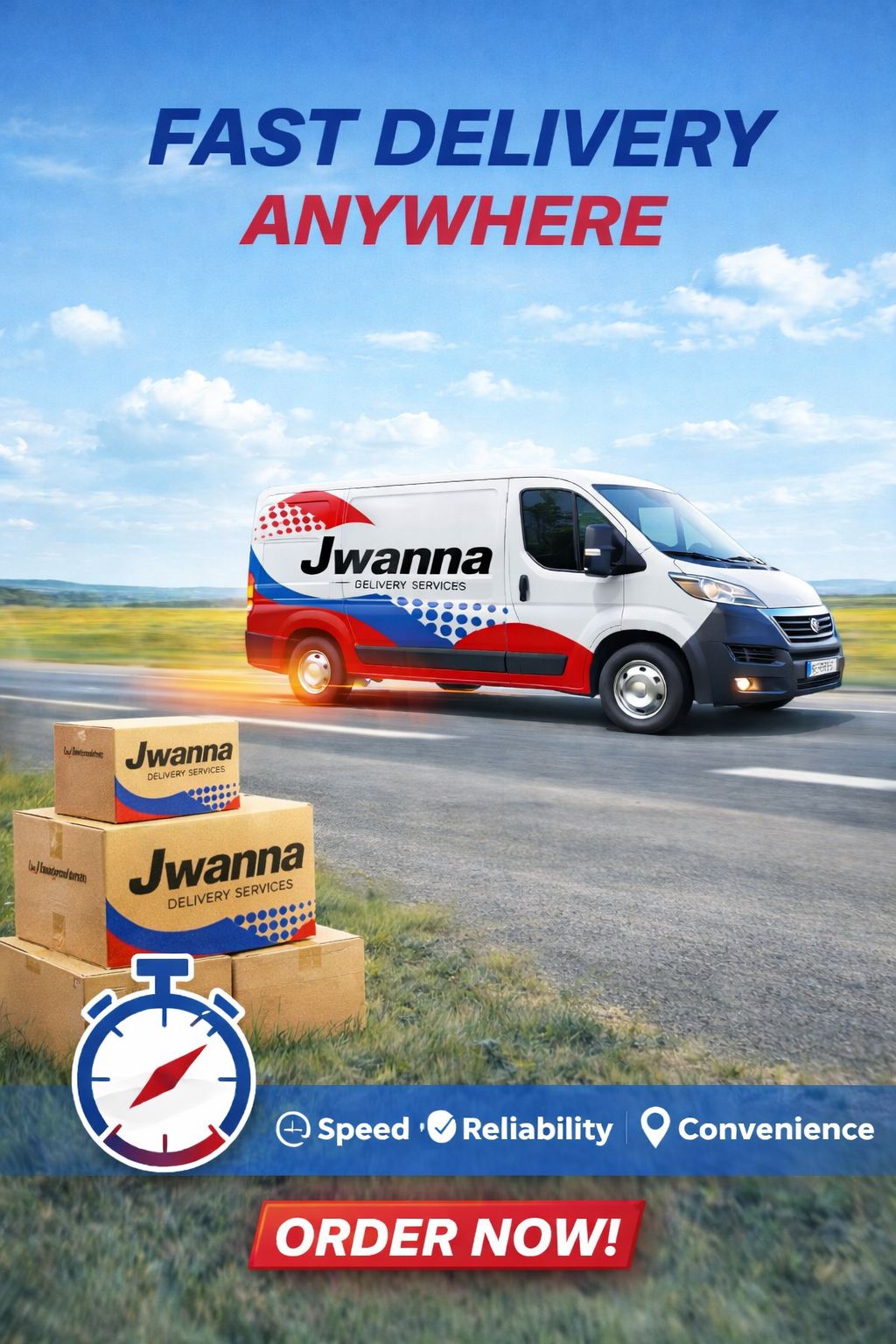 Jwanna Delivery Services - Fast Shipping & Logistics
