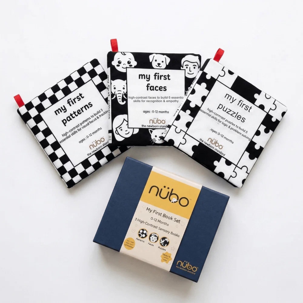 High Contrast Cloth Book Set