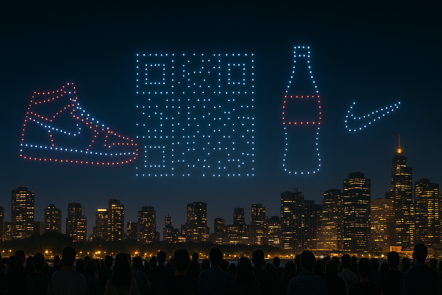 When We Say Popup, We Mean Pop UP – Drone Shows for Viral Marketing Events icon
