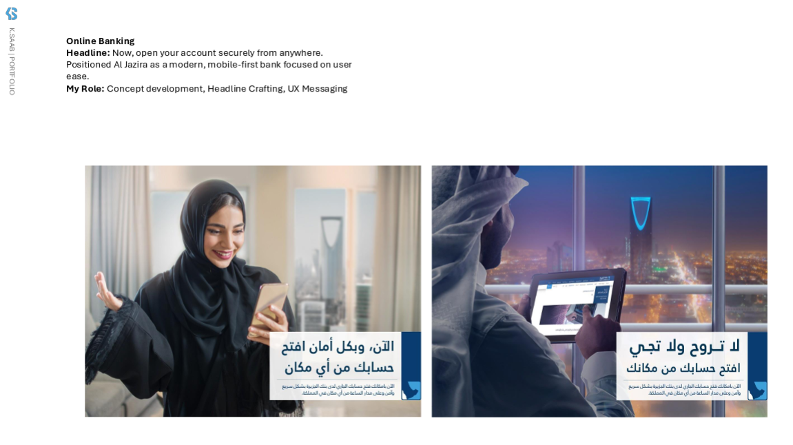 Al Jazira Bank Online Banking - Main Platform