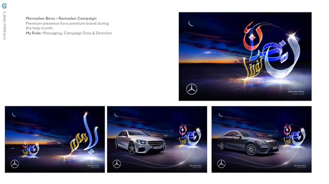 Mercedes-Benz Ramadan - Main Campaign