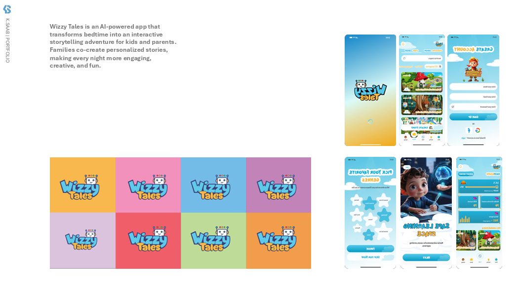 Wizzy Tales Logo - Main Design