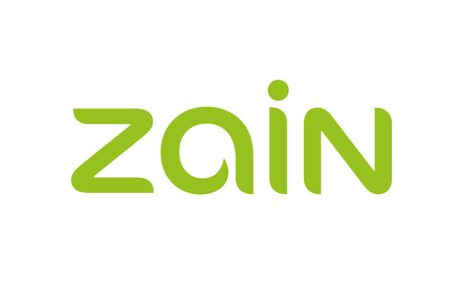 Zain Unlimited Kooora & YouTube on Dark Turquoise Background