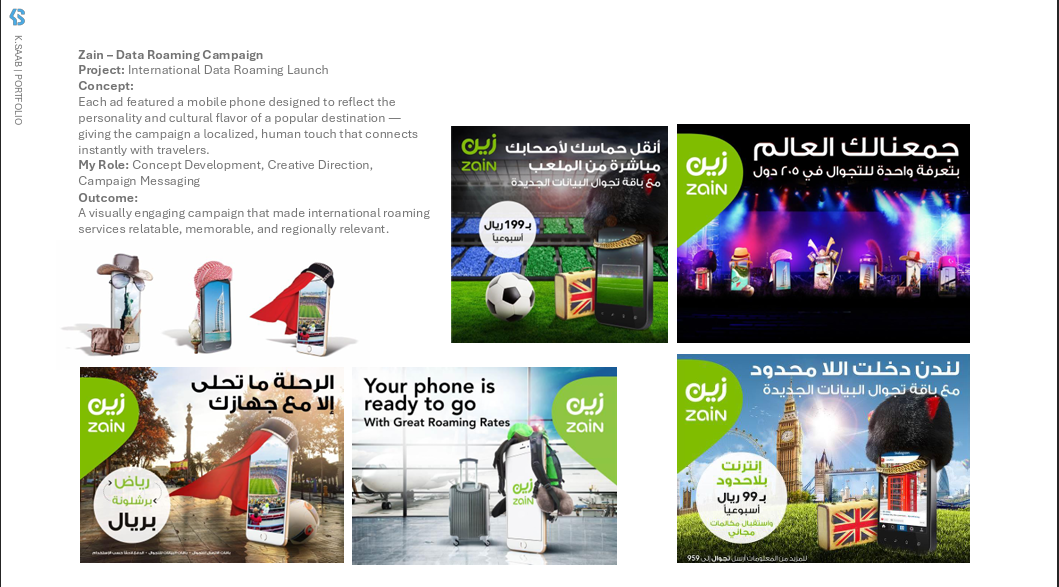 Zain International Data Roaming - Main Campaign