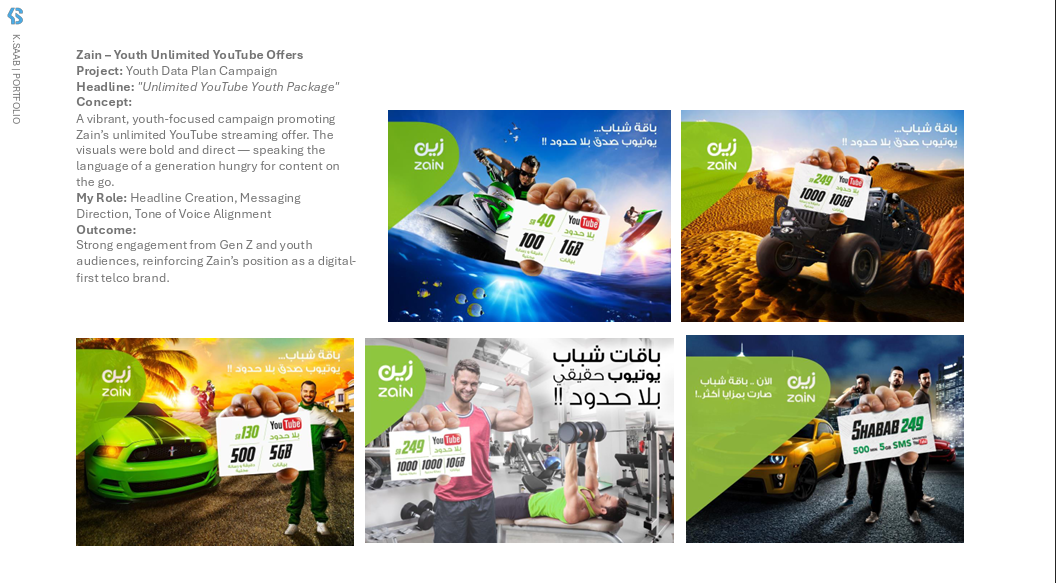 Zain International Data Roaming - Main Campaign