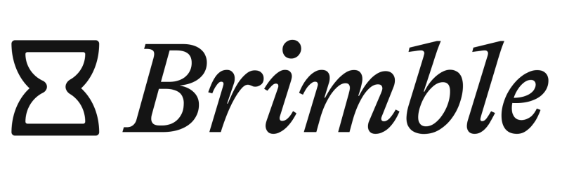 Brimble full logo on a light background