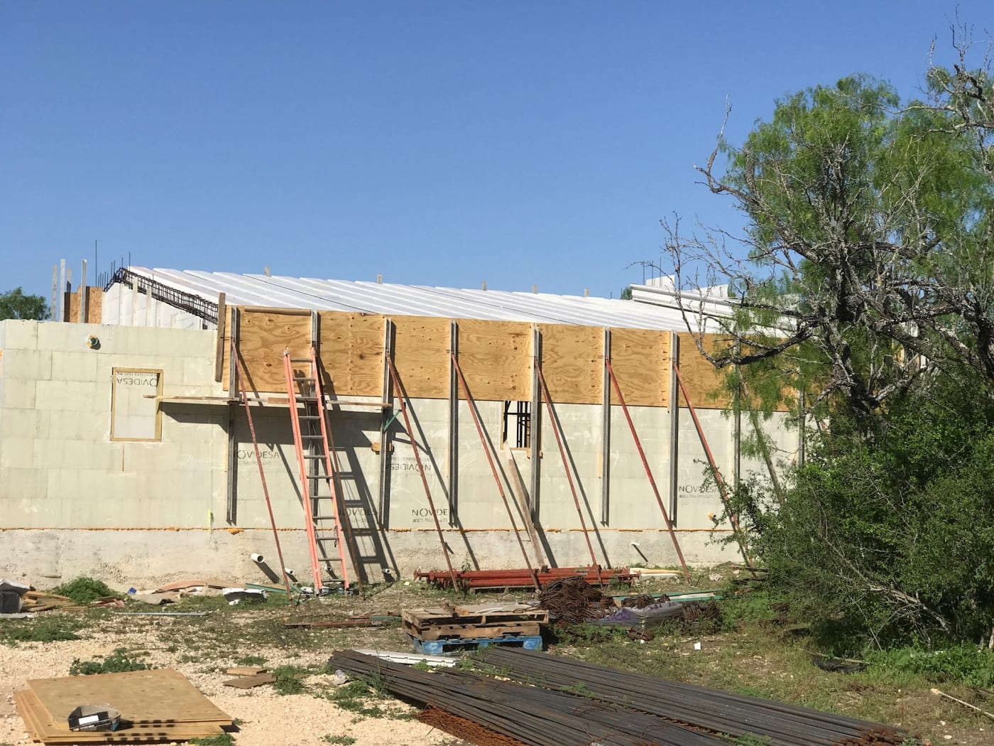 Castroville New Residence ICF Roofline - Photo 1