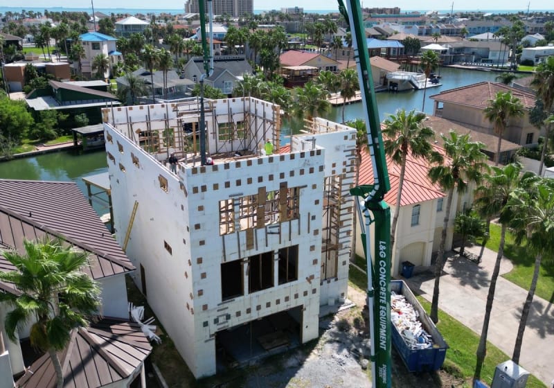 Three-Story Waterfront ICF Residence - ICF project by Rusot USA