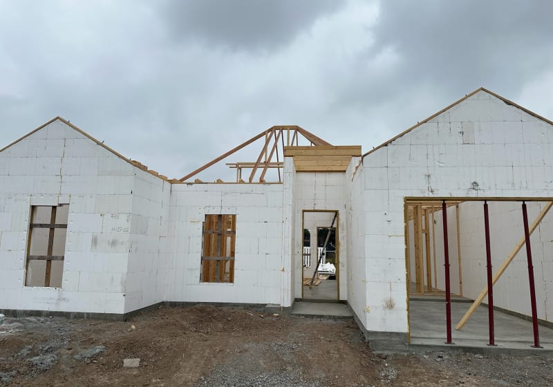 Modern ICF Spec Home - ICF project by Rusot USA