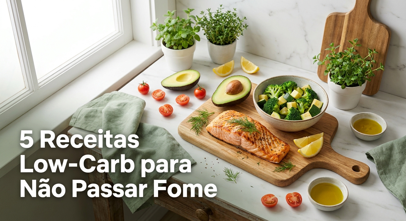 5 Receitas Low-Carb para Não Passar Fome