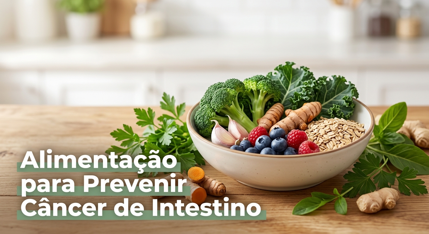 Alimentação para Prevenir Câncer de Intestino: o que a ciência confirma