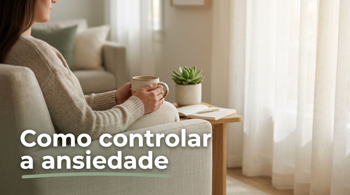 Como controlar a ansiedade: o que vai além das dicas — guia interdisciplinar