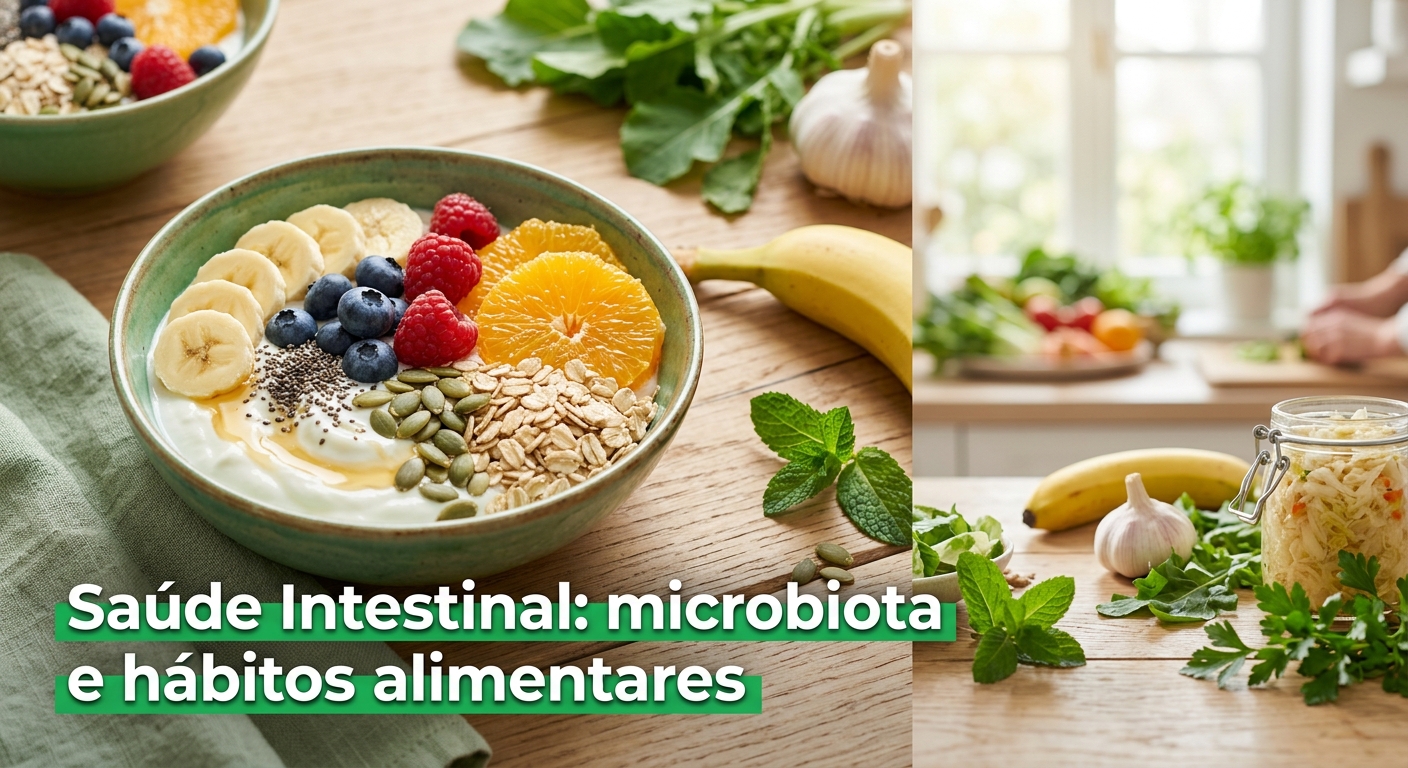 Saúde Intestinal: como a microbiota e os hábitos alimentares definem seu bem-estar