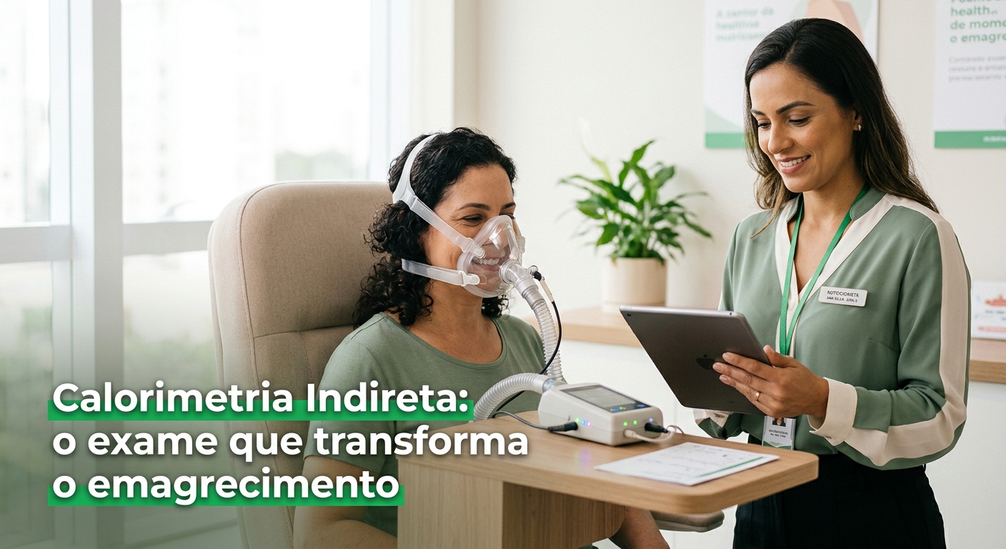 Calorimetria Indireta: o exame que transforma o emagrecimento