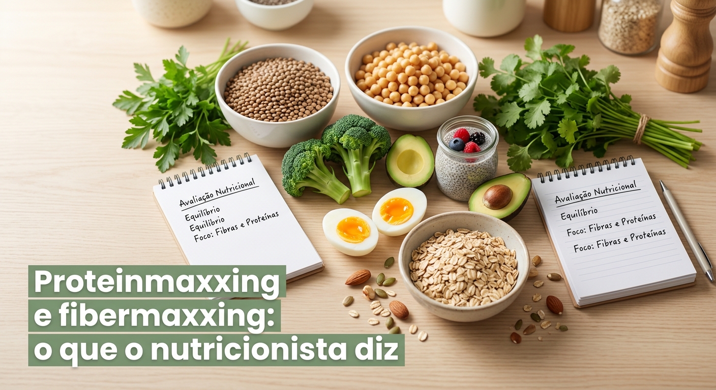 Proteinmaxxing e fibermaxxing: o que o nutricionista diz