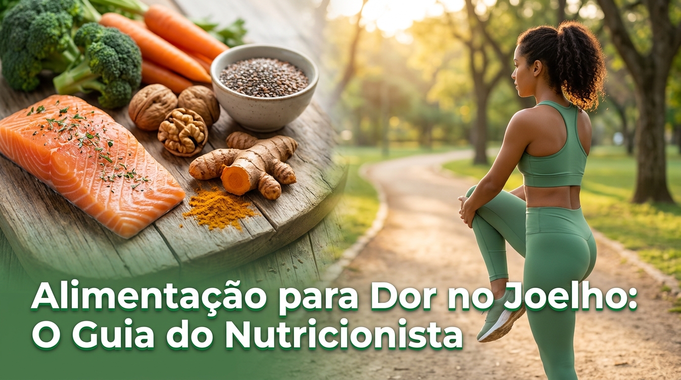 Alimentação para dor no joelho: o guia do nutricionista