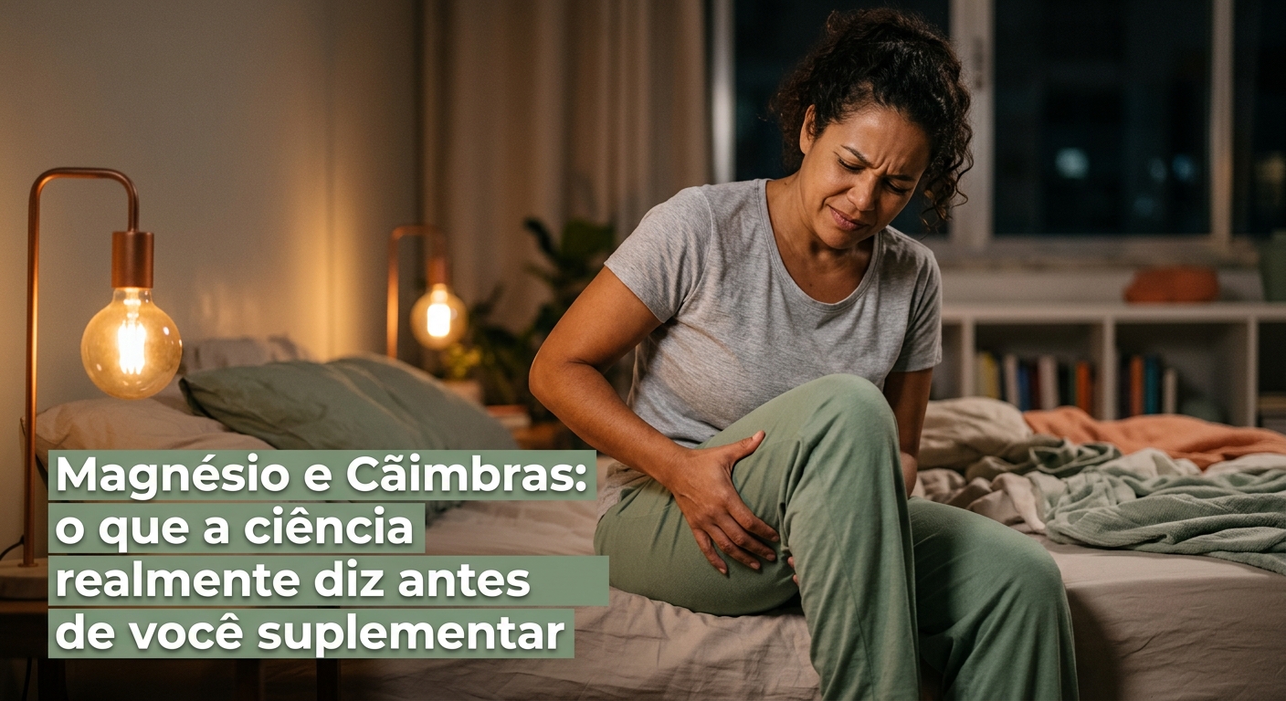 Magnésio e Cãimbras: ciência vs. automedicação
