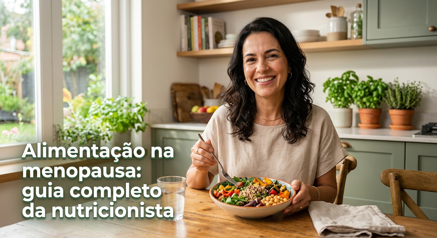 Alimentação na menopausa: guia completo da nutricionista