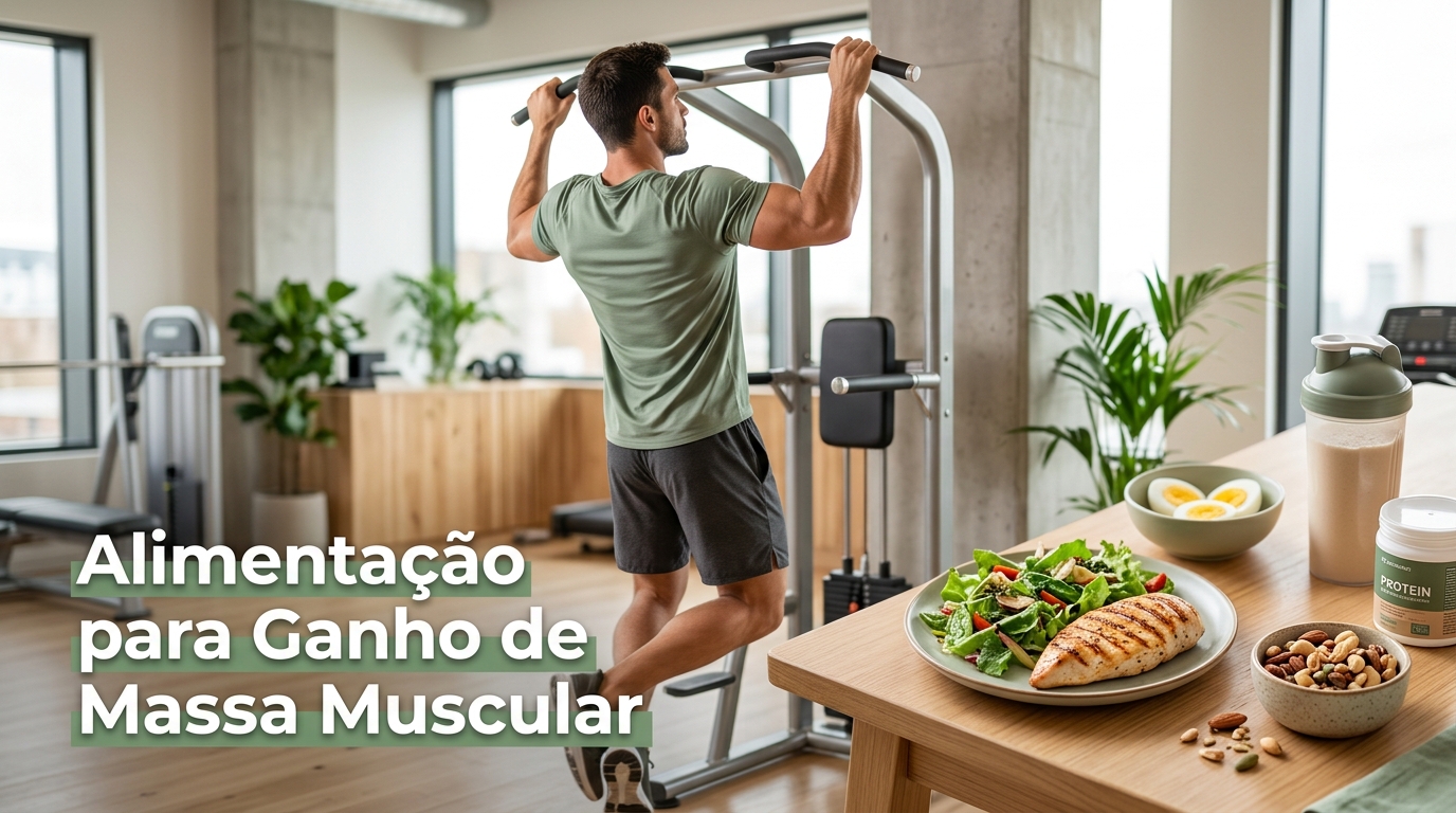 Alimentação para Ganho de Massa Muscular: guia completo