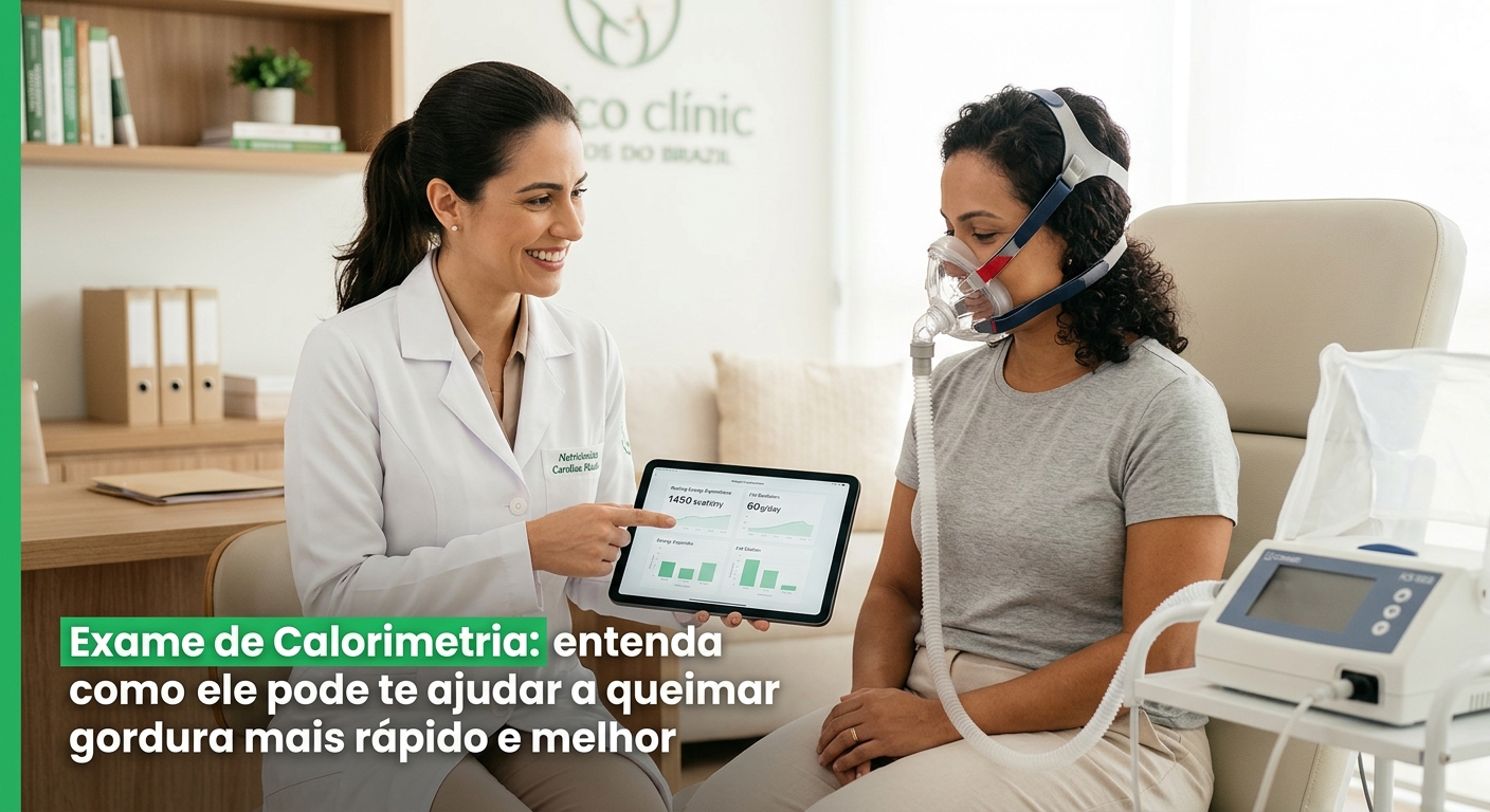 Exame de Calorimetria: entenda como ele pode te ajudar a queimar gordura mais rápido e melhor