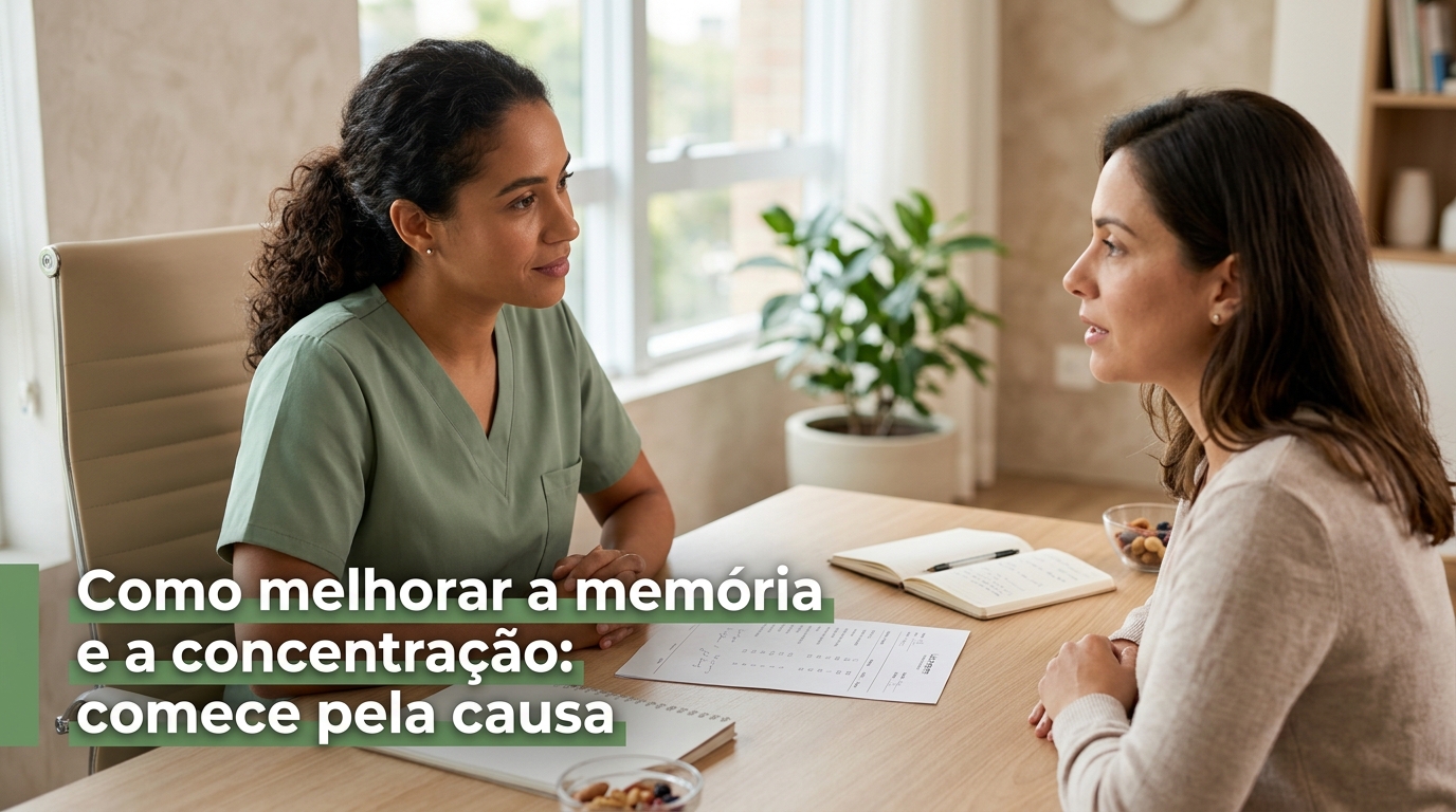 Falta de memória e concentração: o que pode ser