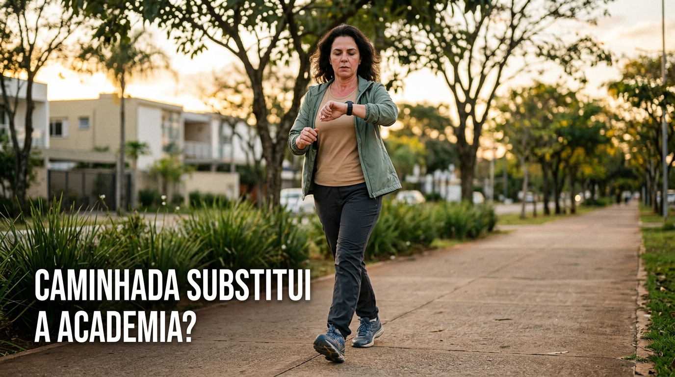 Caminhada substitui academia? O que os 30 minutos ignoram