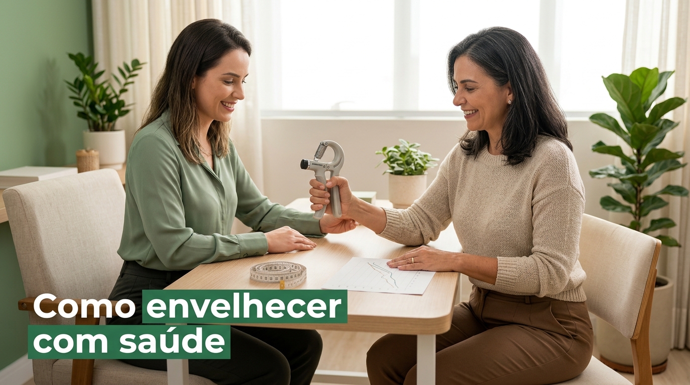 Como envelhecer com saúde: o que dá para medir antes dos 60