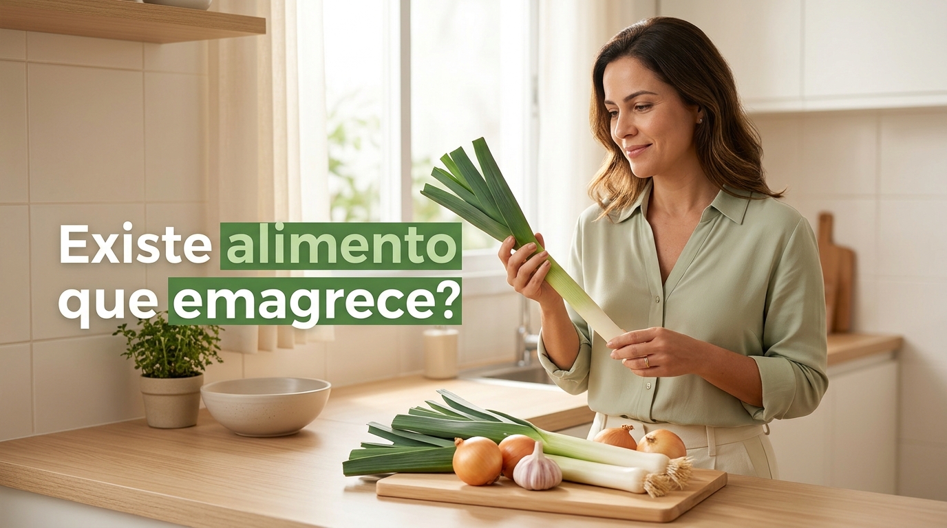 Existe alimento que emagrece? Descubra aqui qual é.