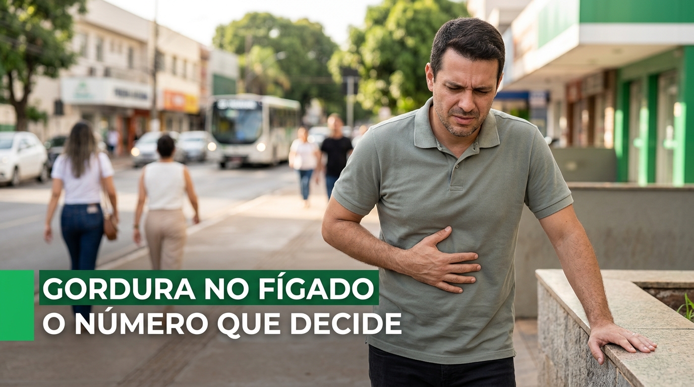Como reverter gordura no fígado: o número que decide