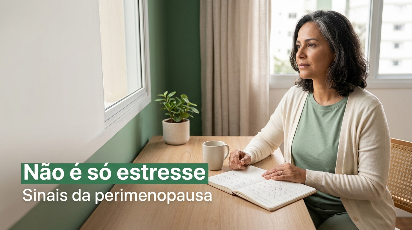 7 sinais da perimenopausa que você anda chamando de estresse