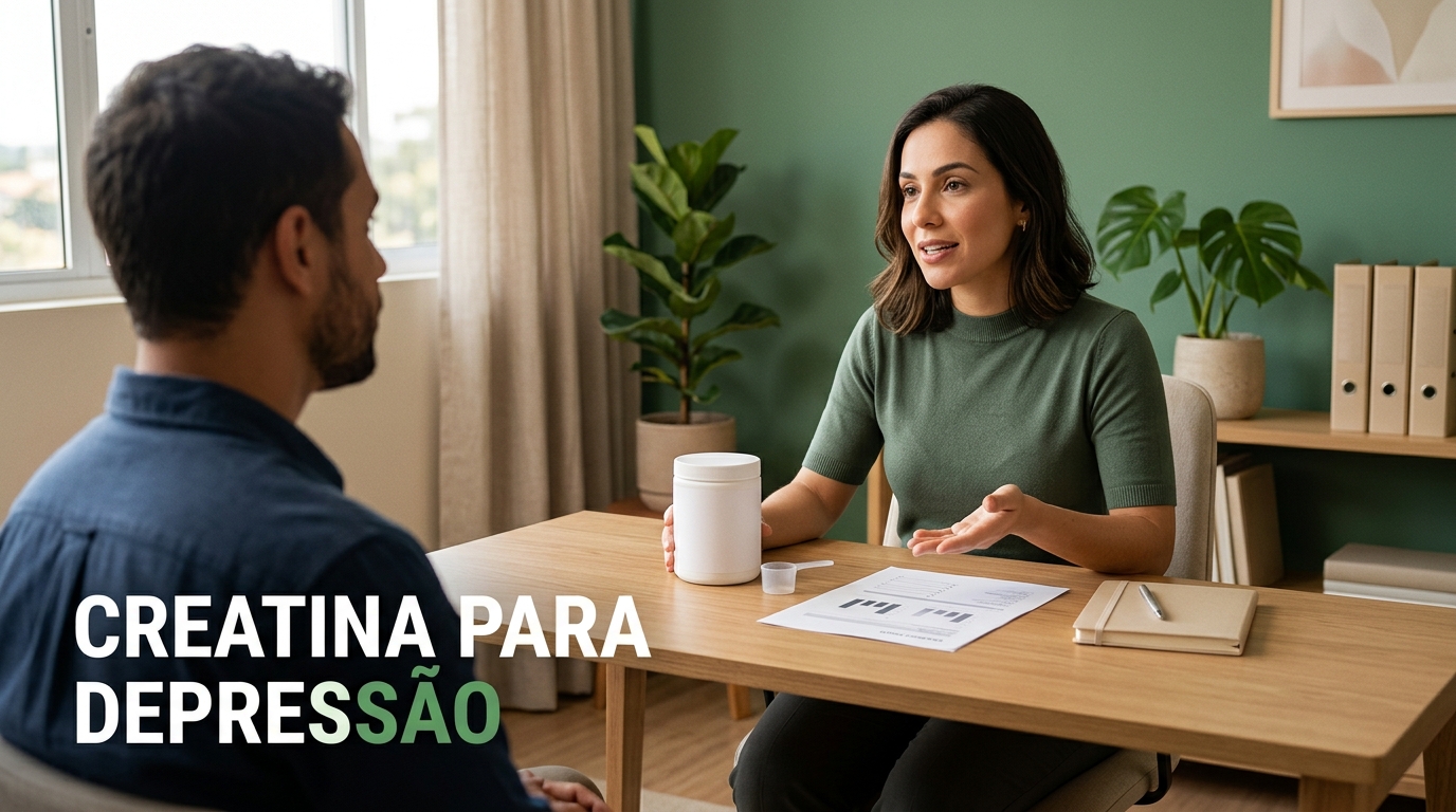 Creatina para depressão: o que a manchete não conta