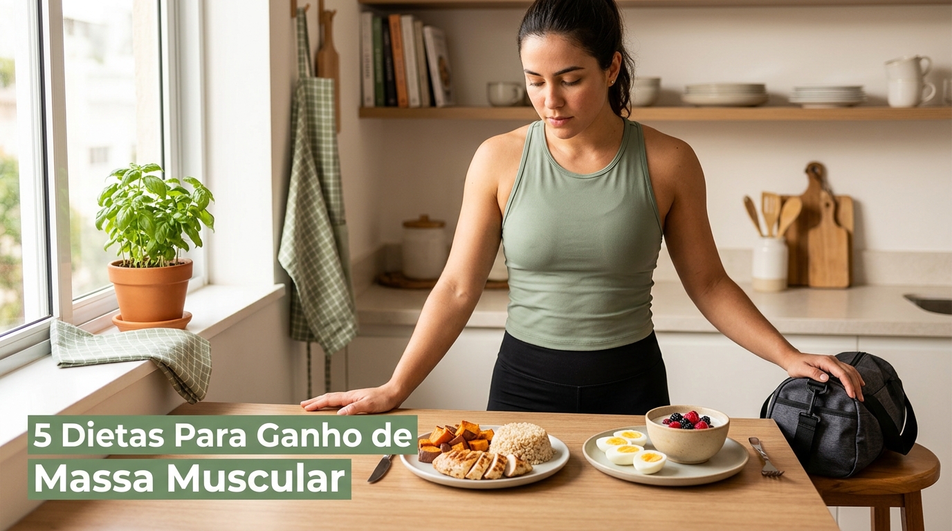 5 Dietas Para Ganho de Massa Muscular: Qual é a Ideal Para Você?