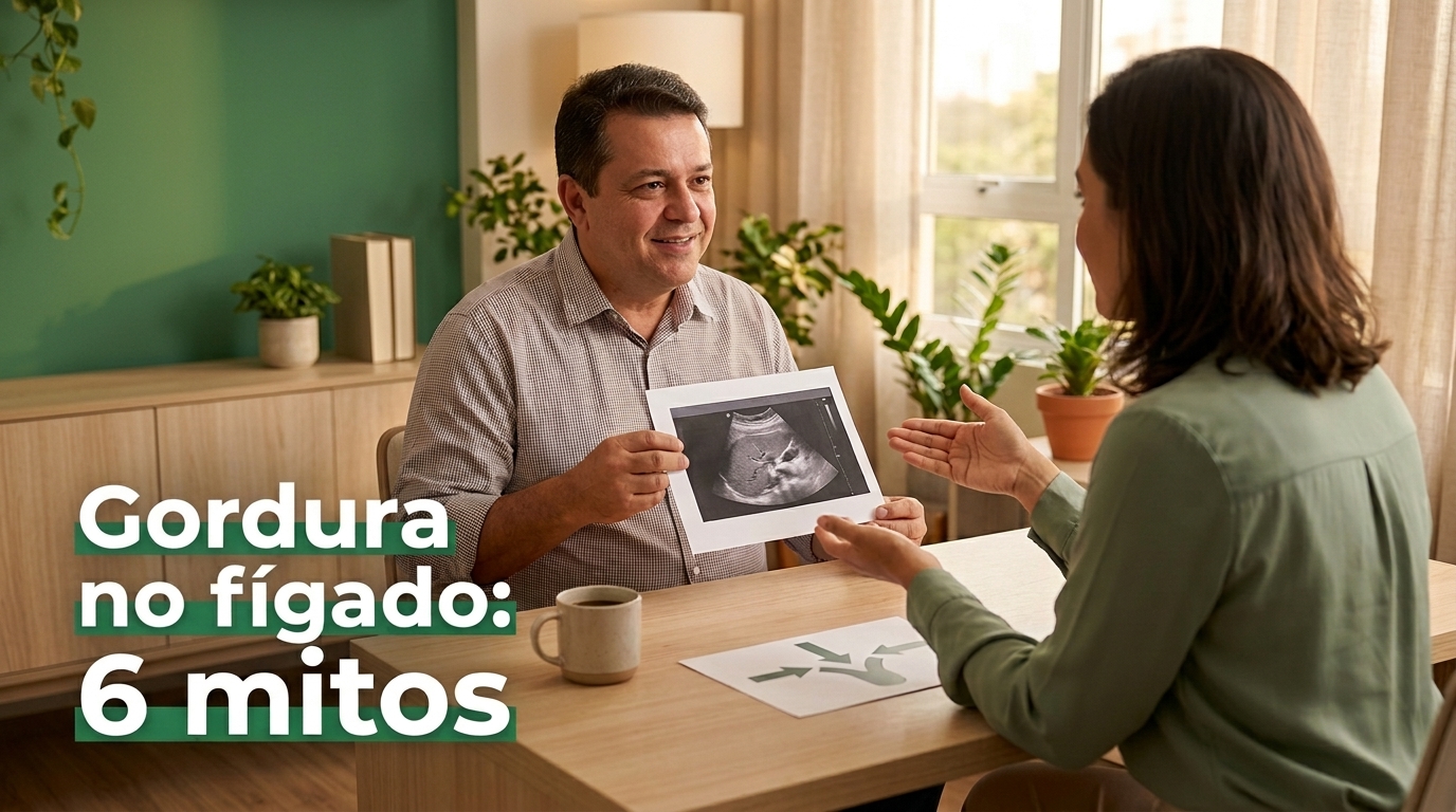 Gordura no fígado: 6 mitos que fazem você cortar a coisa errada