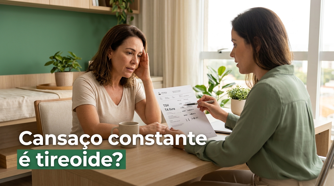 Cansaço constante é tireoide? O que o exame normal pode esconder