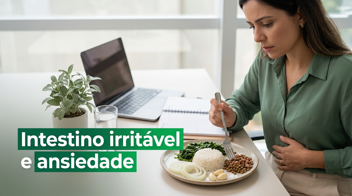 Síndrome do intestino irritável e ansiedade: o corte que piora
