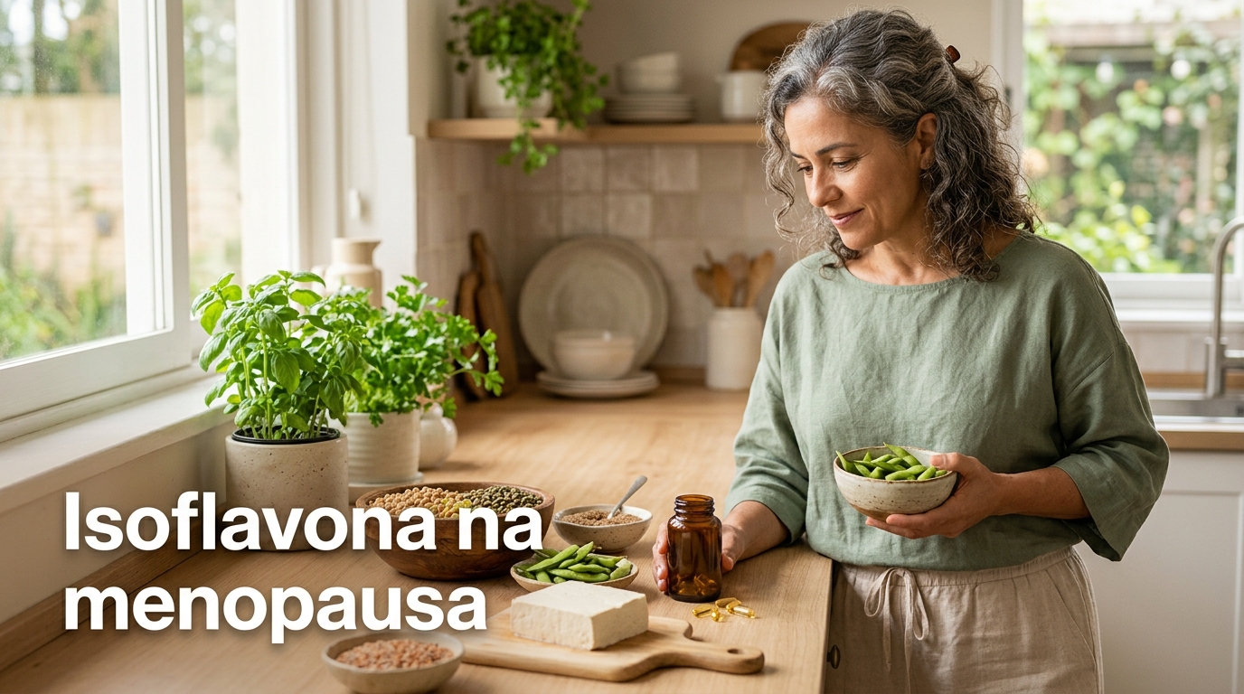 Isoflavona na menopausa: o detalhe que decide se ela funciona