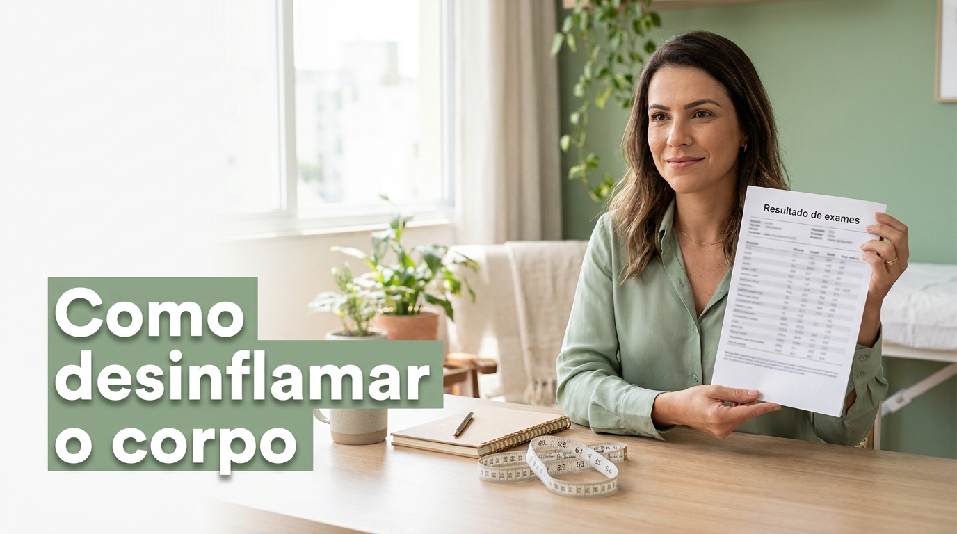 Como desinflamar o corpo: o exame que diz mais que qualquer chá