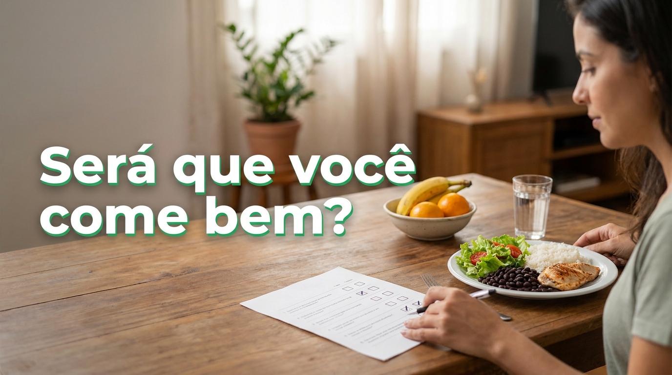 Será que você come bem? Faça o teste e descubra