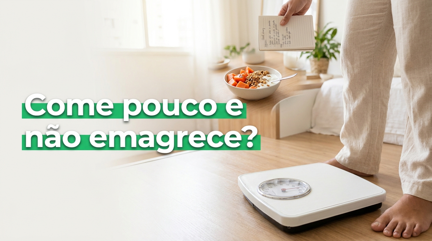 Comendo pouco e a balança não mexe? Talvez o problema não seja você