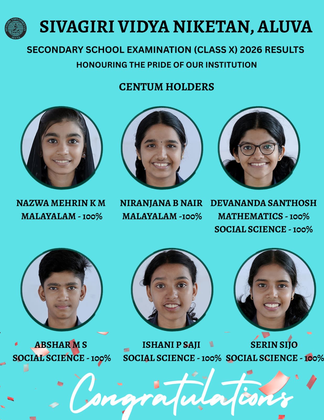 SCE 2025-26 CLASS X RESULT