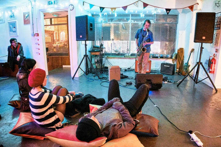 Andrew Neil Hayes at Roll For The Soul, Bristol, April 2016. Photograph Copyright © Simon Holliday