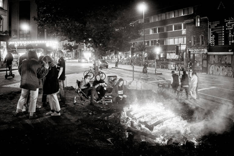 Turbo Island, Stokes Croft, Bristol, October 2021. Photograph Copyright &copy; Simon Holliday