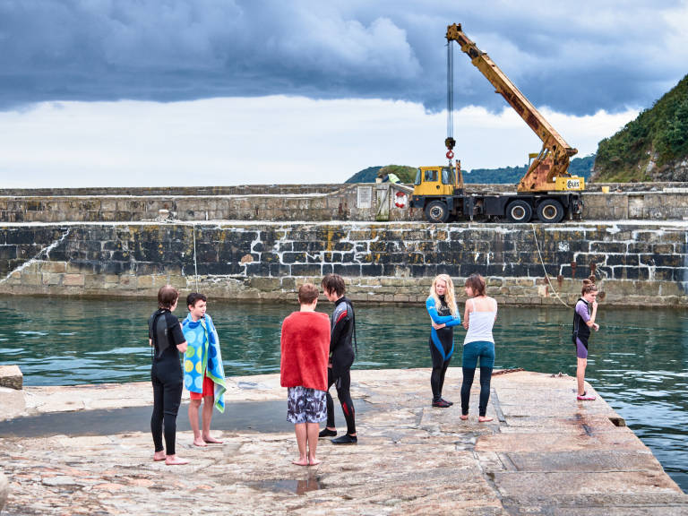 Charlestown, Cornwall, August 2014. Photograph Copyright © Simon Holliday