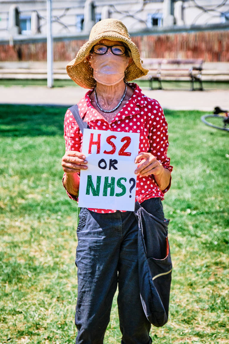 Extinction Rebellion - &quot;Change Is Now&quot;, College Green, Bristol, May 2020. Photograph Copyright &copy; Simon Holliday
