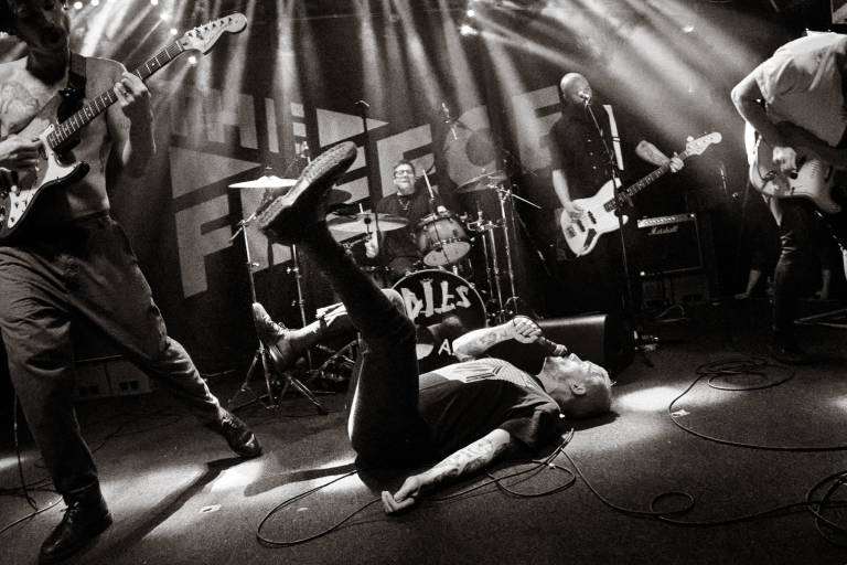 IDLES at The Fleece, Bristol, March 2017. Photograph Copyright © Simon Holliday