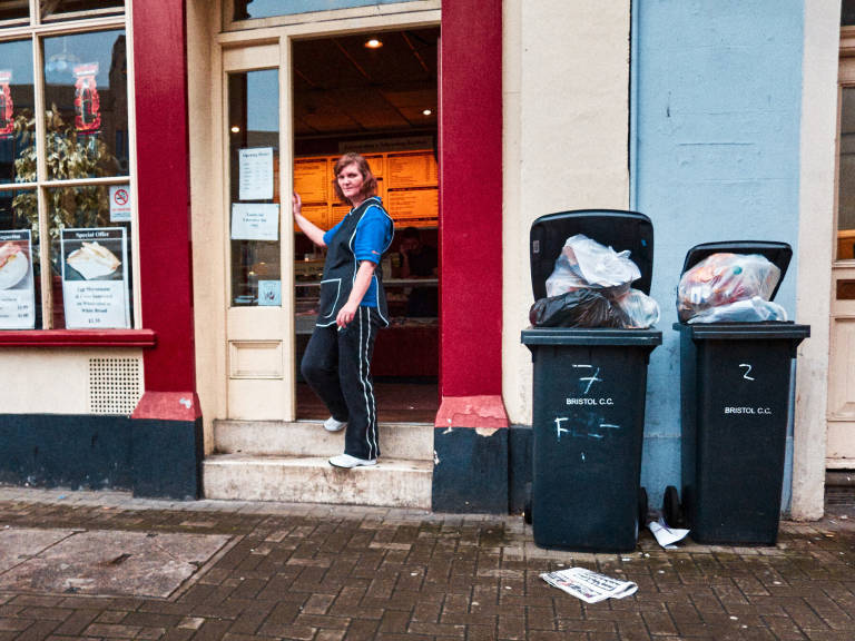 St. Stephen's Street, Bristol, March 2011. Photograph Copyright © Simon Holliday