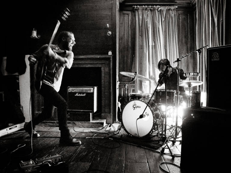 Frauds at The Stag & Hounds, Bristol, June 2016. Photograph Copyright © Simon Holliday