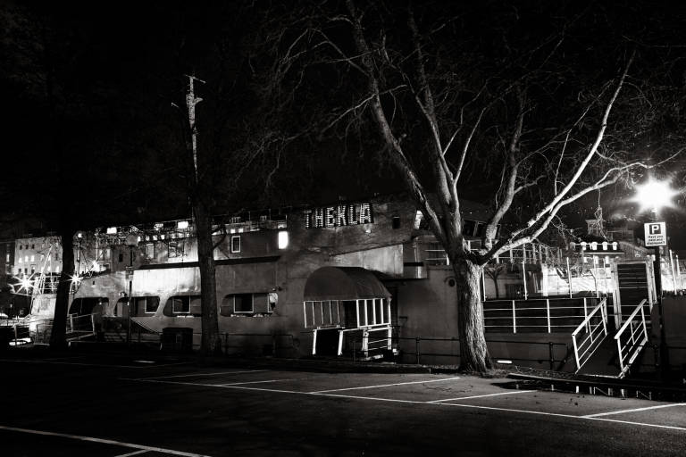 Thekla, Bristol, March 2020. Photograph Copyright &copy; Simon Holliday