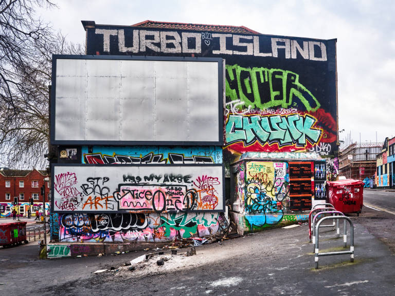 Turbo Island, Bristol, December 2023. Photograph Copyright &copy; Simon Holliday